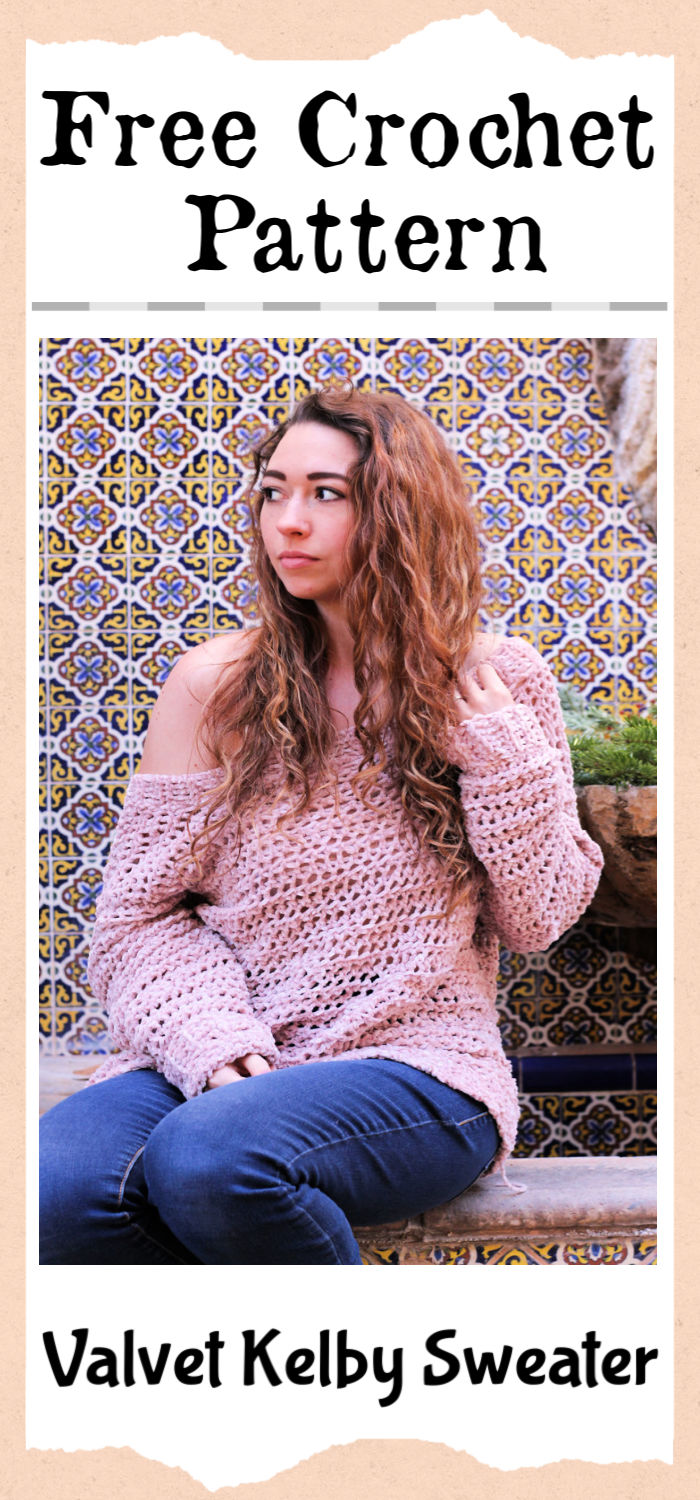 Free Crochet Valvet Kelby Sweater Pattern