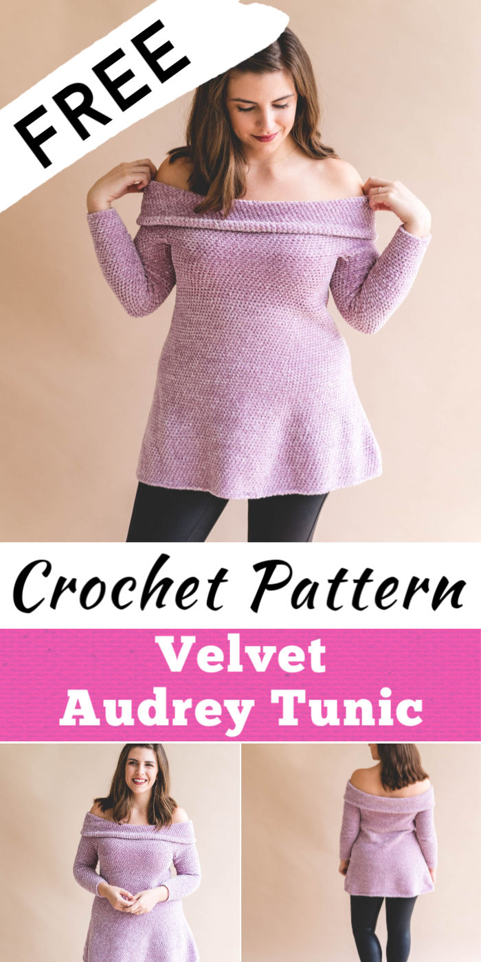 Free Crochet Velvet Audrey Tunic Pattern