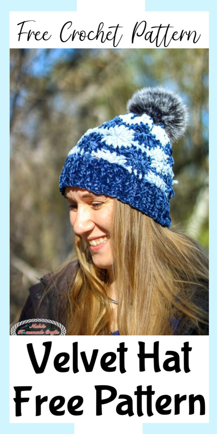 How to Crochet a Velvet Hat – Free Pattern